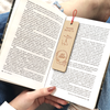 Engraved Wooden Bookmark