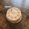 Engraved Family Name Coasters (Set of 4)