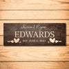 Couple Family Name Wooden Pallet Sign