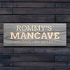 My Cave My Rules Wooden Pallet Sign