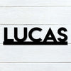 Custom Name Sign Lucas Font