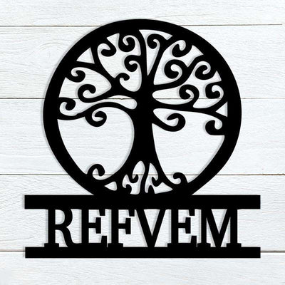 Tree of Life Name Sign