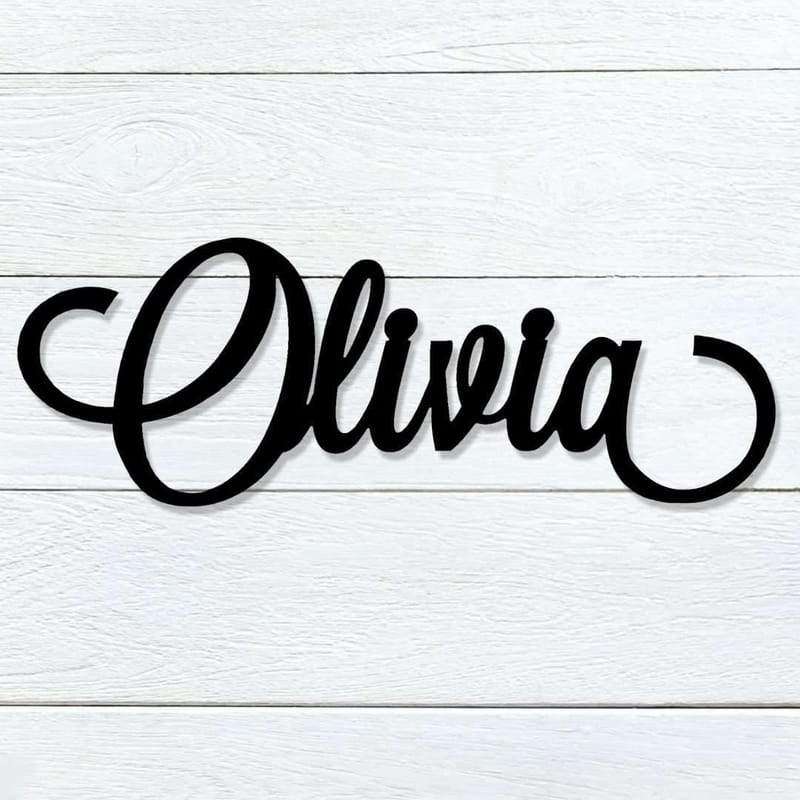 Custom Name Signs - Etched On Wood