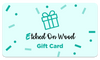 Etched On Wood Gift Card