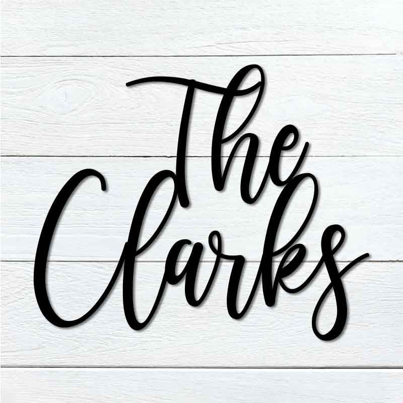 The Family Name Sign