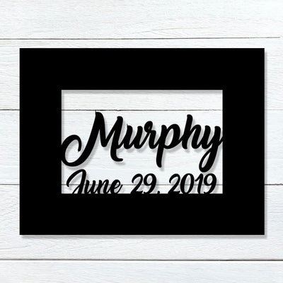 Personalized Name Frames