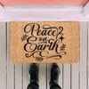 Peace On Earth Doormat