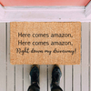 Here Comes Amazon! Doormat