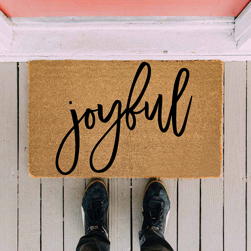 Joyful Holiday Doormat