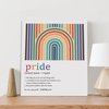 Pride Definition Wooden Print