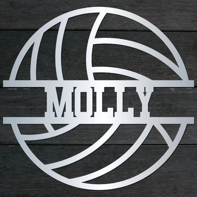 Volleyball Name Sign